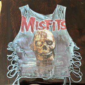Misfits 2010 Tour Tee Cut